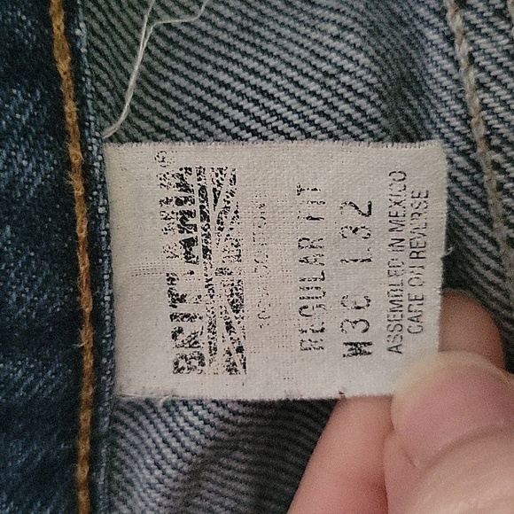 Britiania Men's Button Fly Jeans - Picture 10 of 13